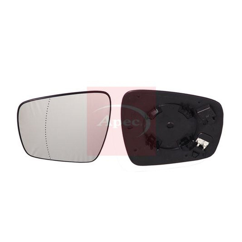 Apec Exterior Wing Mirror Glass Right fits Renault Espace V 2015-2023 1.6 2.0