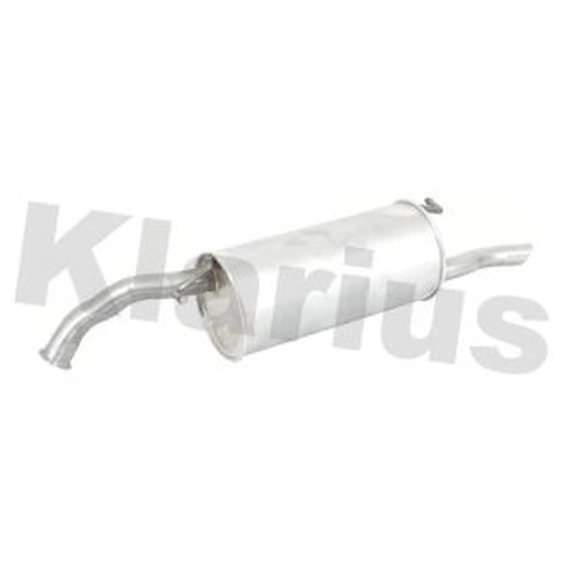 Klarius Box With Tail Pipe Rear fits Toyota Yaris Verso 1999-2002 1.3