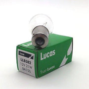 Genuine Lucas LLB382 382 SCC 12v 21W indicator Fog Reverse Brake bulb x 10 Lucas  - Dynamic Drive