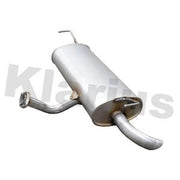 Klarius Box With Tail Pipe Rear fits Nissan Qashqai II 2013-2014 1.2 1.6
