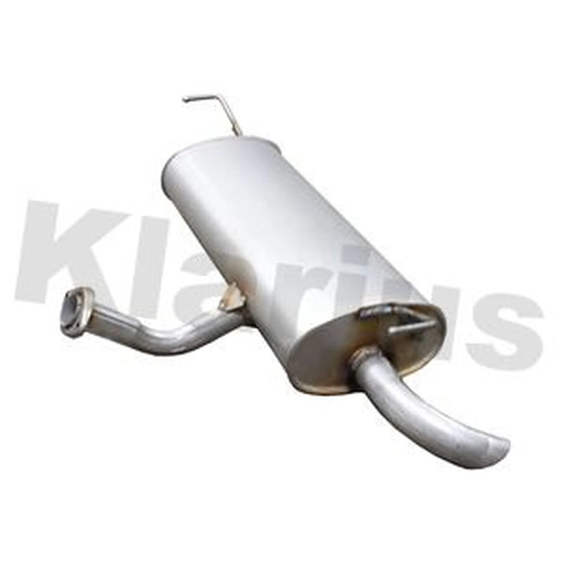Klarius Box With Tail Pipe Rear fits Nissan Qashqai II 2013-2014 1.2 1.6