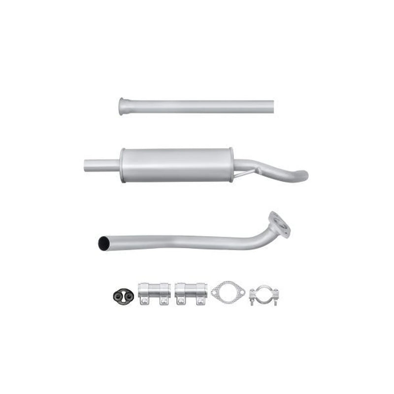 Hella Front Silencer Front fits Hyundai Getz 2002-2005 1.1