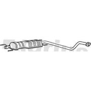 Klarius Box With Centre Pipe Centre fits Opel Astra F Classic 1998-2005 1.6