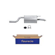 Hella End Silencer Rear fits Fiat Idea 2004 on 1.2