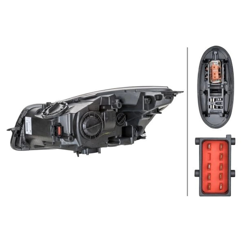 Hella Headlight Headlamp H11 Right 1ZT 009 631-321