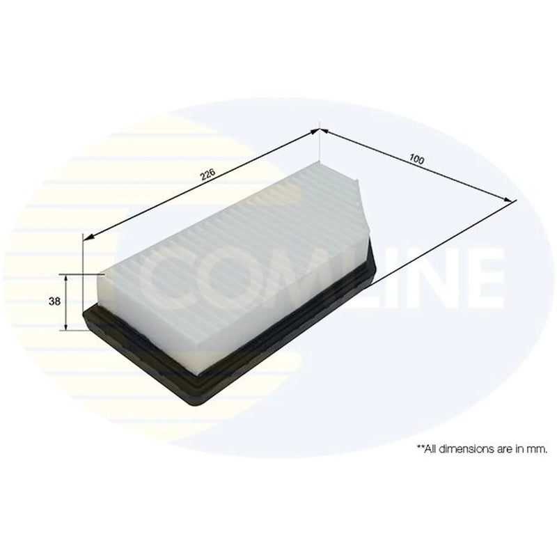 Comline Engine Air Filter fits Nissan Juke 2019 on 1.6