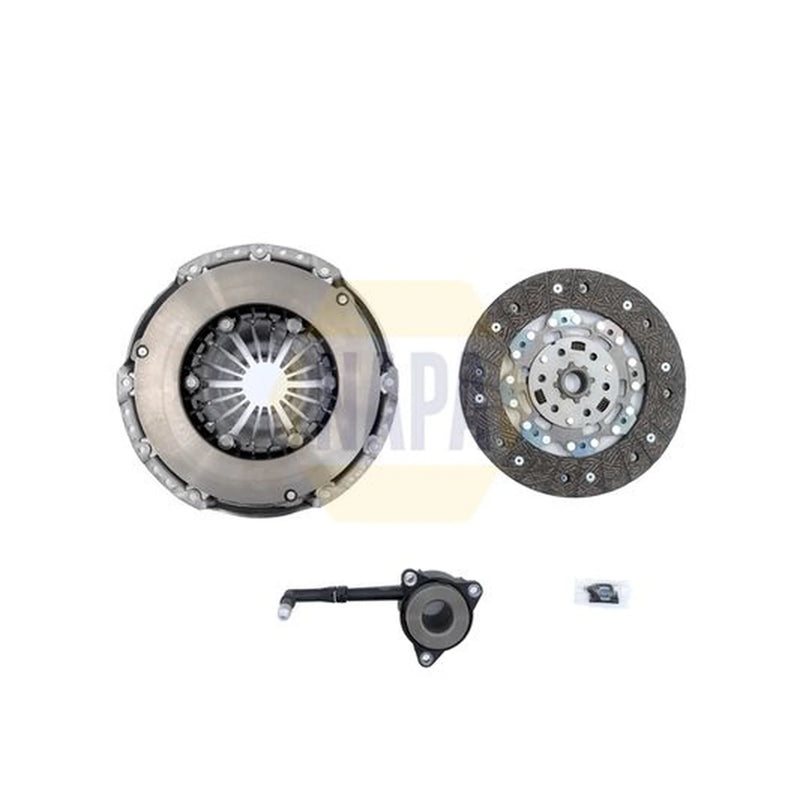 NAPA Clutch Kit Set 3pc fits Audi A3 2003-2013 1.8 2.0
