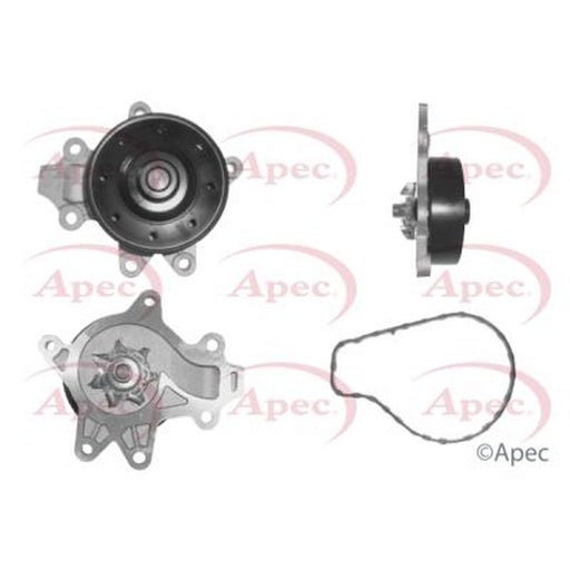 Apec Engine Cooling Water Pump fits Toyota Avensis 2008-2018 1.8 2.0