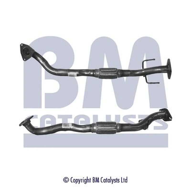 BM Catalysts Exhaust Pipe OD fits Fiat Grande Punto 2005 on 1.9