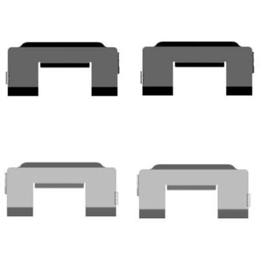 Mintex Brake Pad Accessory Fitting Kit Front fits Jaguar S-Type II 1999-2007