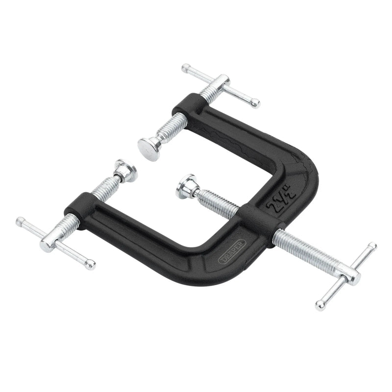 Draper 3-Way G-Clamp, 63mm - 3WGCL - image 1