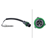 Hella Exhaust Gas Temperature Sensor 6PT 358 181-841