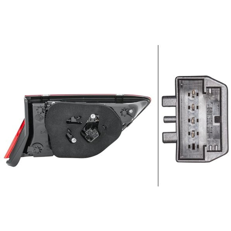 Hella Tail Light / Lamp LED Right fits VW Tiguan 2016-2024 1.4 1.5 1.6 2.0