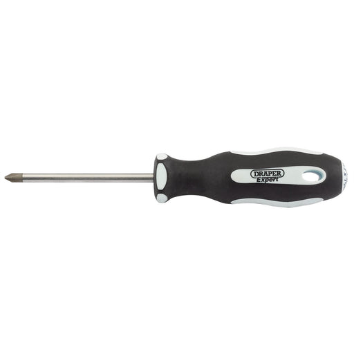Draper Cross Slot Soft Grip Screwdriver, No.1 x 75mm 34990 Draper - Dynamic Drive