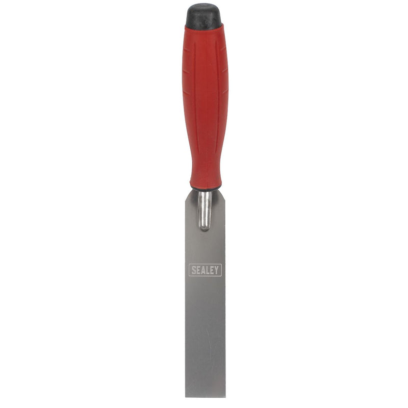 Sealey Stainless Steel Finishing Trowel with Rubber Handle 30 x 160mm T1740 Sealey - Dynamic Drive