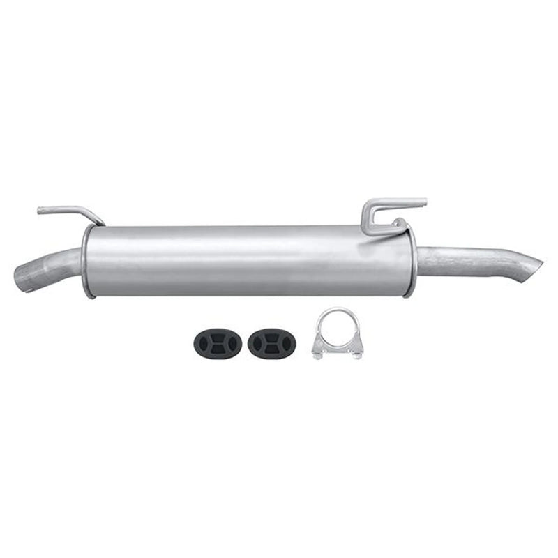 Hella End Silencer Rear fits Opel Astra F 1991-1998 1.4 1.6