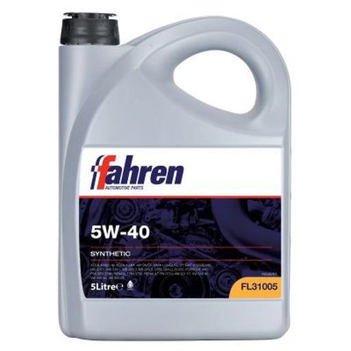 Fahren Engine Full Synthetic Oil 5L A3/B4 SN/CF 5W-40 fits Alfa Romeo 156