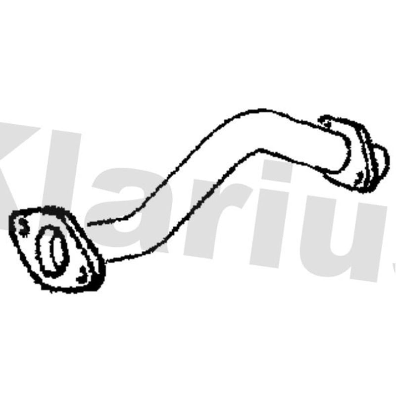 Klarius Exhaust Pipe OD fits Suzuki Swift III 2005-2012 1.3 1.5