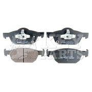 Key Parts 4 x Front Brake Pad Set fits Honda Civic IX 2012-2016 1.4 1.6 1.8 2.2