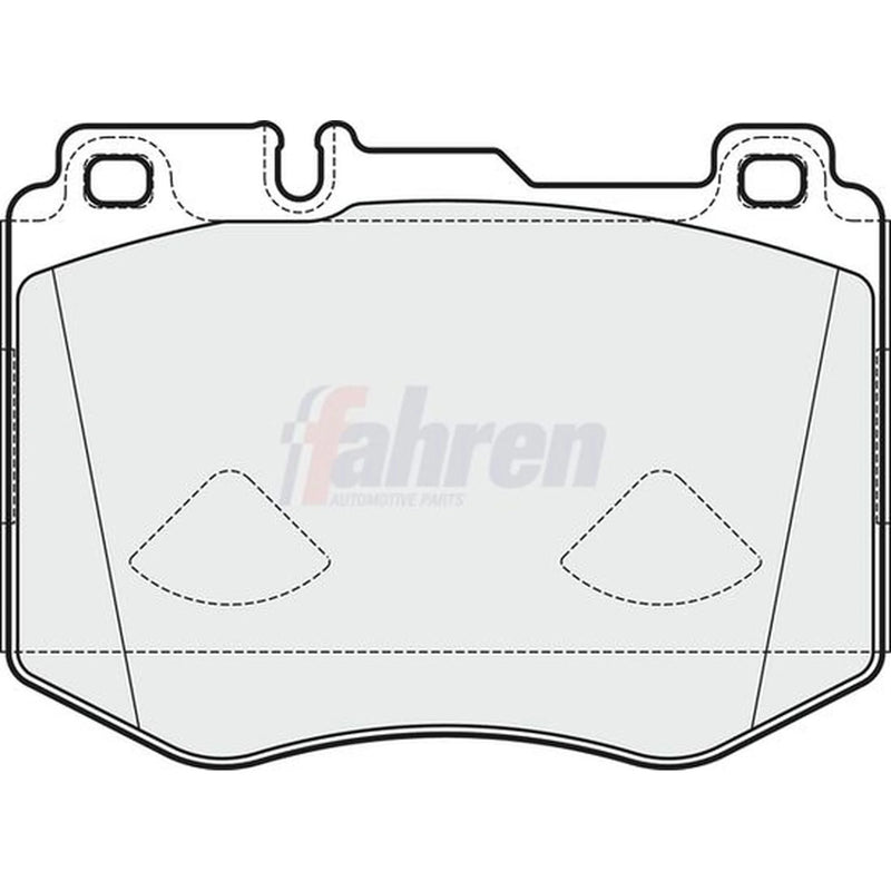 Fahren Front Brake Pad Set FBP3760
