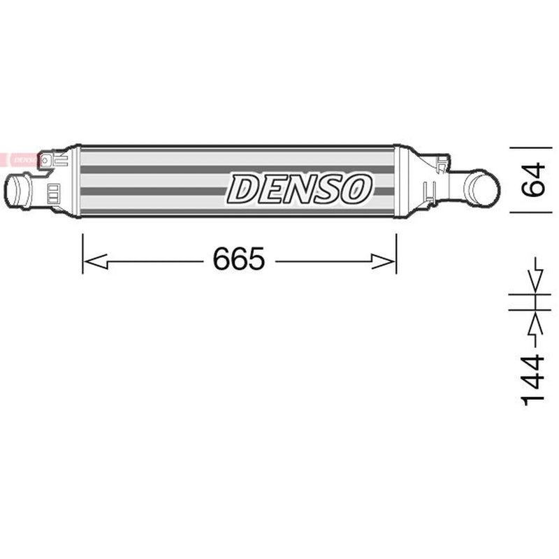 Denso Intercooler (Charge Air Cooler) fits Audi Q3 2011-2018 2.0