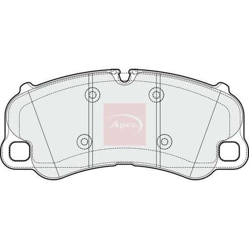 Apec Front Brake Pad Set PAD2019