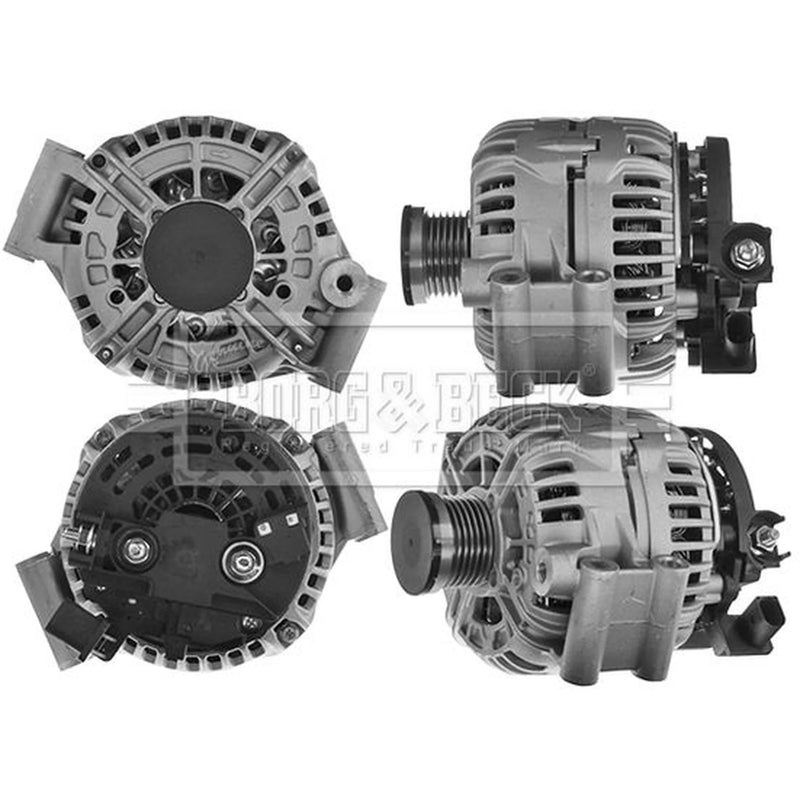Borg & Beck Car Alternator 12V fits BMW 1 2004-2013