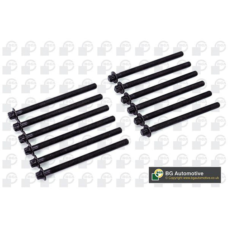 BGA Cylinder Head Bolt Set M9 fits Chevrolet Aveo 2011-2015 1.2 1.4