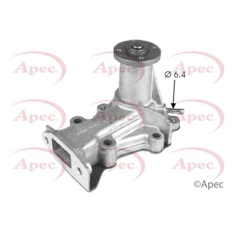 Apec Engine Cooling Water Pump fits Daihatsu Charade 1977-1992 1.0