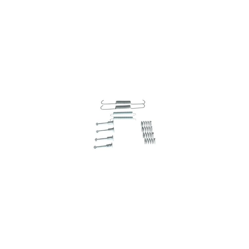 Bosch Parking Brake Shoe Accessory Kit fits Peugeot 605 1989-1999 2.0 2.1 3.0