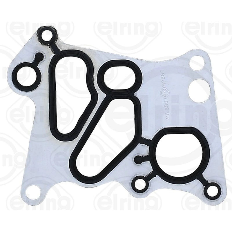 Elring Oil Cooler Gasket Wide Thick fits Mercedes-Benz C-Class 2007-2014