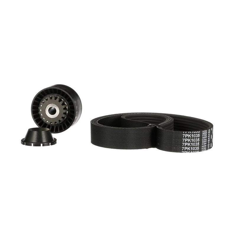 Gates V-Ribbed Belt Set fits Renault Clio III 2005-2014 1.2