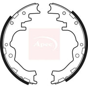 Apec Brake Shoe Set Axle Kit SHU485
