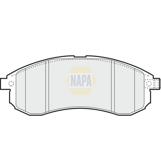 NAPA Front Brake Pad Set NBP1740