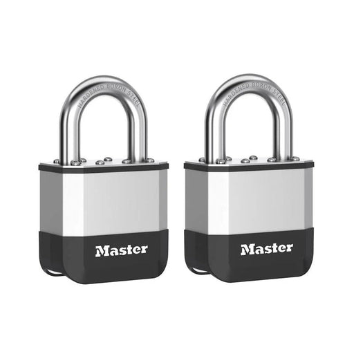 Master Lock Elite™ Laminated 52mm Padlock - 25mm Shackle (Pack of 2) - PK5EURT