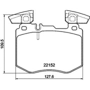 DON Front & Rear Pads fits Mercedes-Benz Glc 2019-2022 253.984