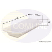 Comline Engine Air Filter CTY12035