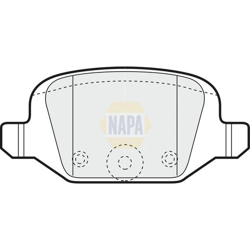 NAPA Rear Brake Pad Set NBP1101