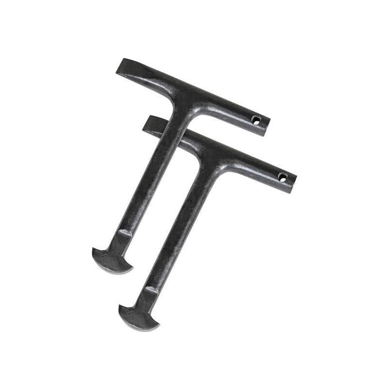 Faithfull Manhole Keys, D-Type 125mm (5in) (Pack 2) Faithfull - Dynamic Drive