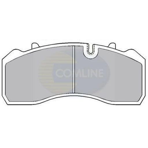 Comline 4 x Front Brake Pad Set fits Iveco Eurocargo I-Iii 1991-2015