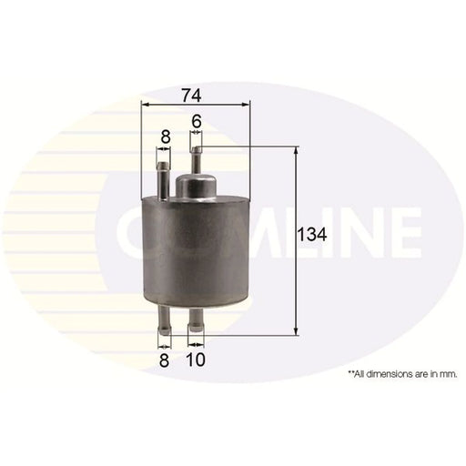Comline Fuel Filter Element fits Mercedes-Benz A-Class 1997-2004