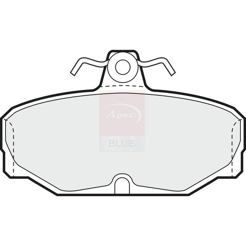 Apec Rear Brake Pad Set fits Ac Ace 1995-2000 4.6 4.9