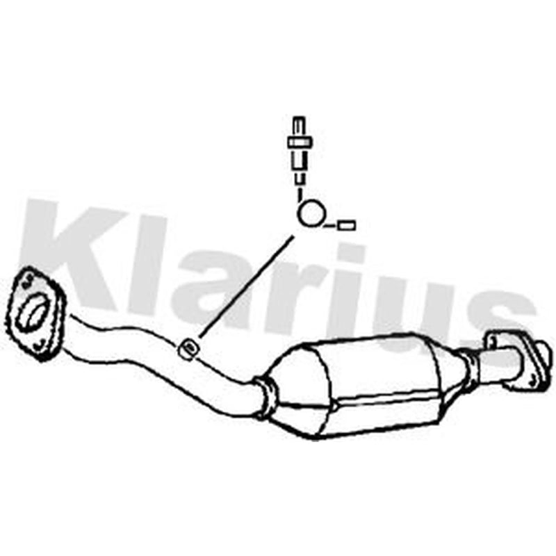 Klarius Catalyst Type Approved fits Nissan Qashqai I 2007-2013 2.0