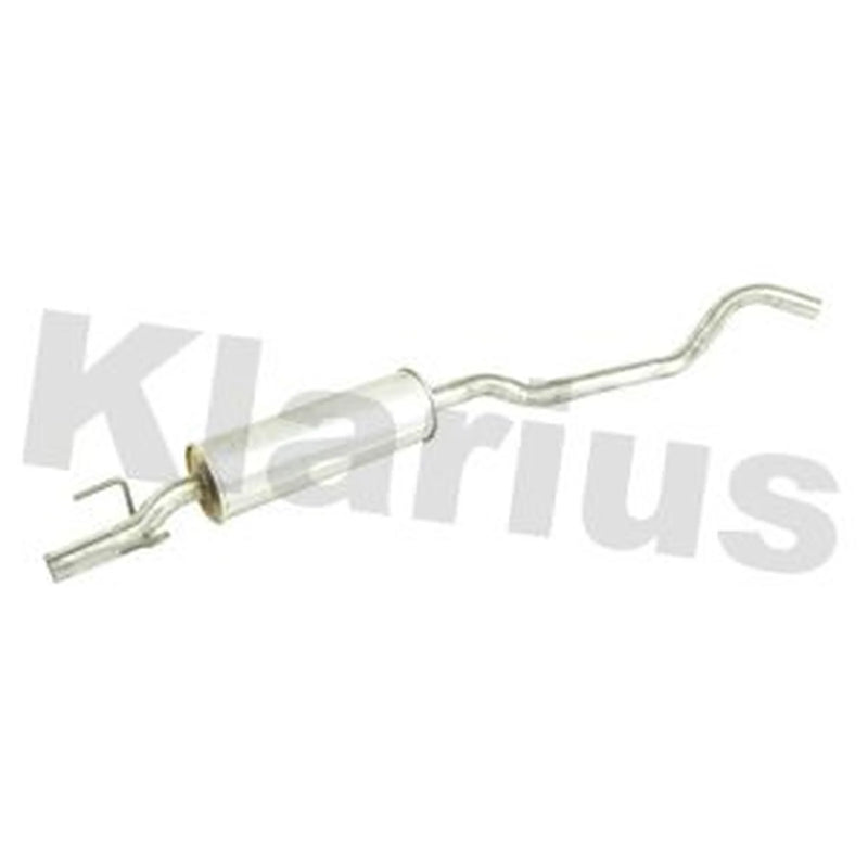 Klarius Box With Centre Pipe Centre fits Opel Corsa B 1998-2000 1.2