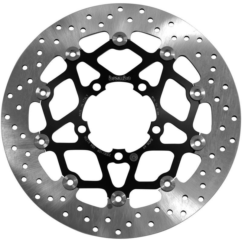 Brembo 2 x Floating Front Brake Disc Brake Discs 78B40869-x2