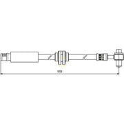 NAPA Brake Hydraulic Hose Line Front fits Opel Insignia A 2008-2017