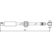 NAPA Brake Hydraulic Hose Line Front NBH1279