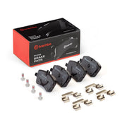 Brembo 4 x Front Brake Pad Set fits Mercedes-Benz C-Class 2000-2008