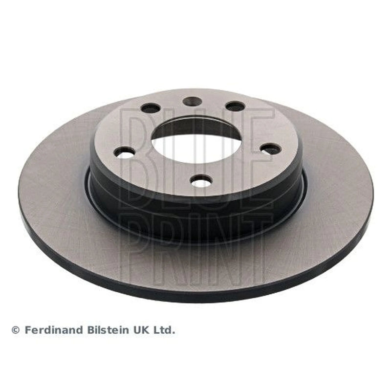 Blue Print 2 x Solid Rear Brake Discs ADW194343-x2