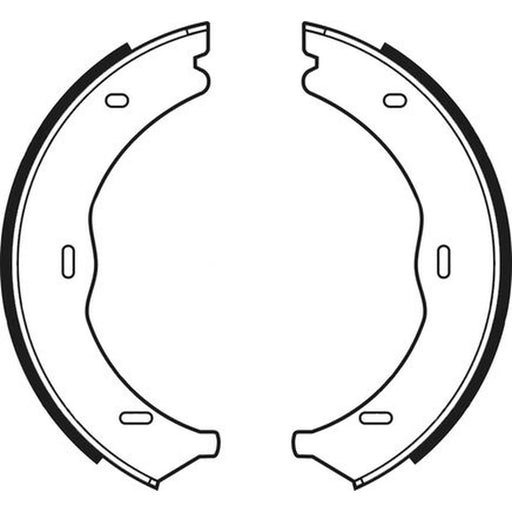 Abtex Brake Shoe Set Axle Kit ABS4088